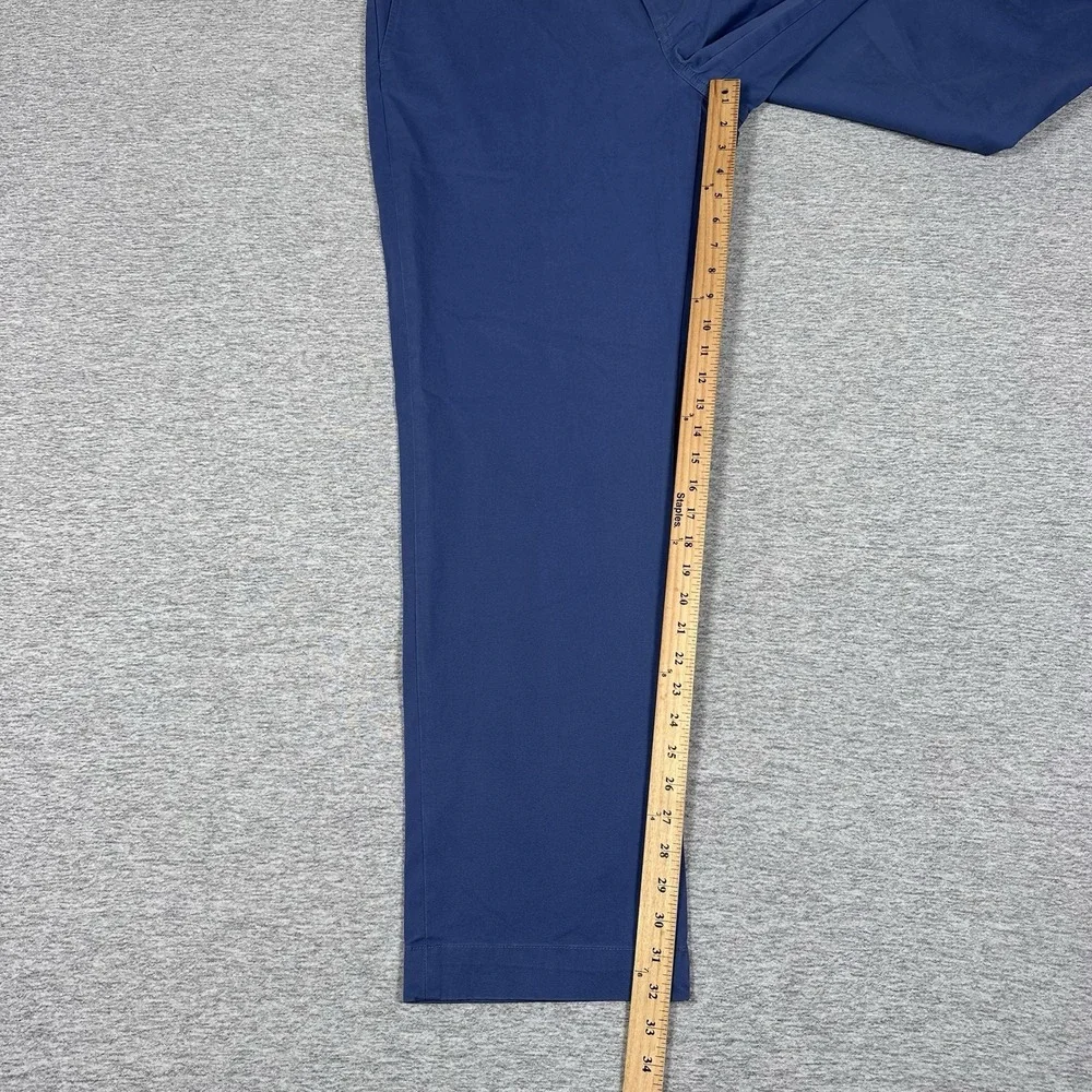 Polo Ralph Lauren Pants Mens 40x32 Blue Stretch Cotton Twill Chino City NEW